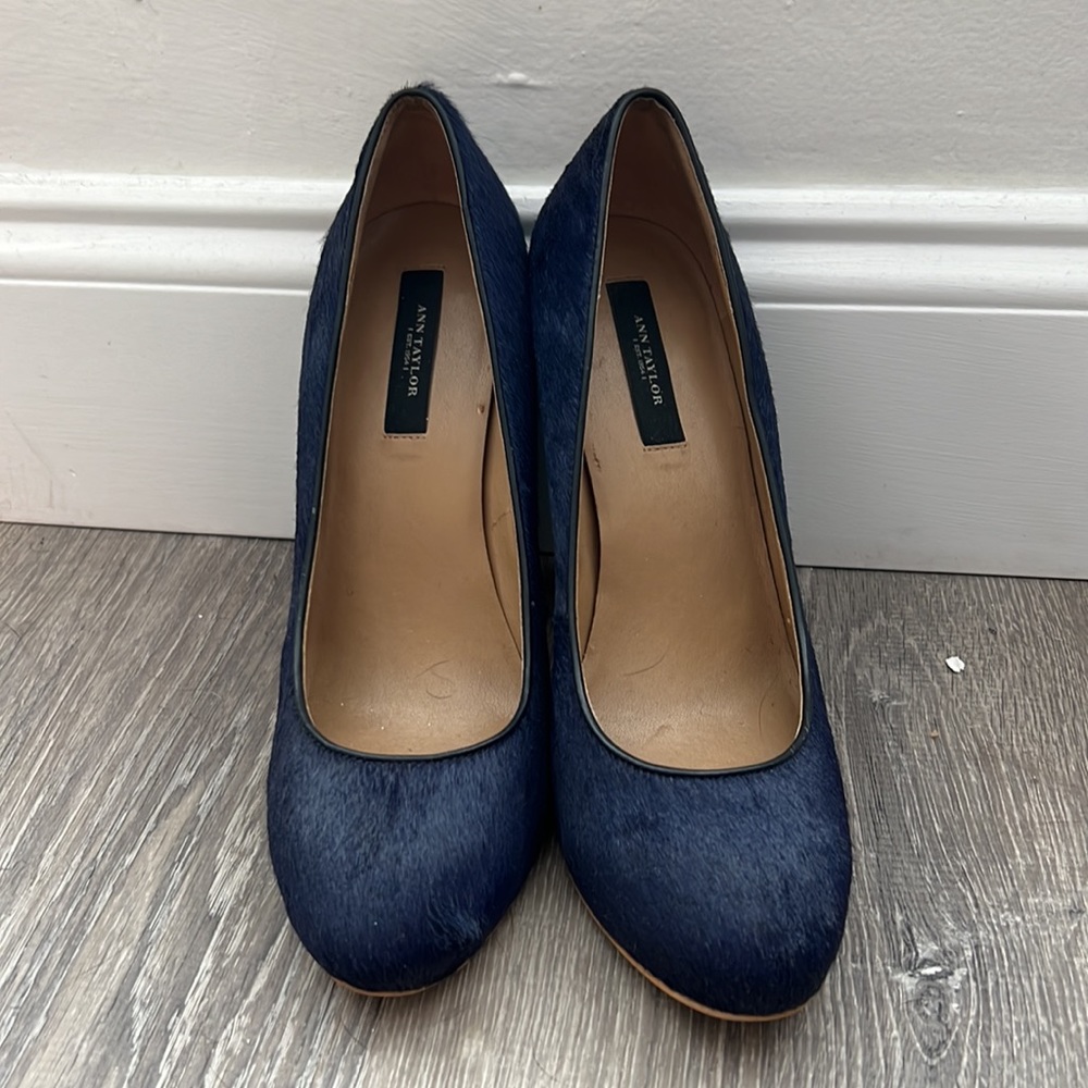 Colorblock comfy work heel - Picture 4 of 4